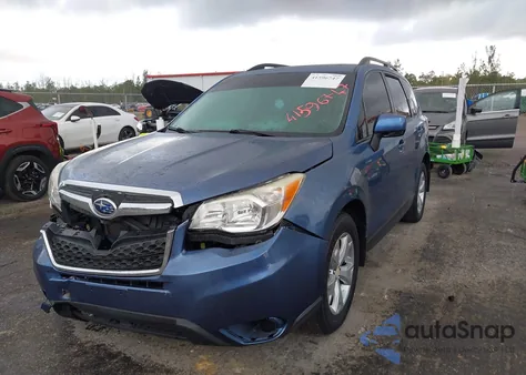 2015 Subaru Forester 2.5I Premium from USA, damaged, VIN JF2SJADC1FH473708